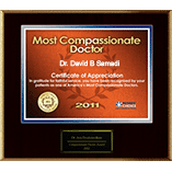 Compassionate Doctor Award 2011