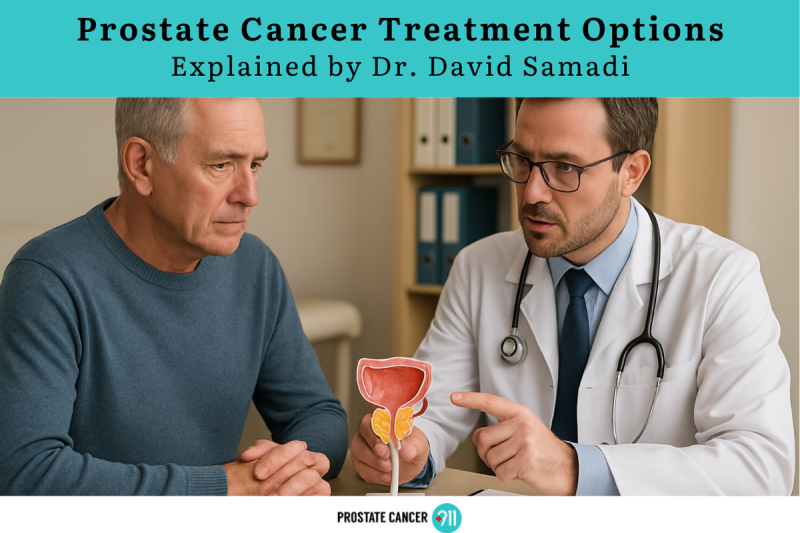 Prostate Cancer Treatment Options Explained by Dr. David Samadi