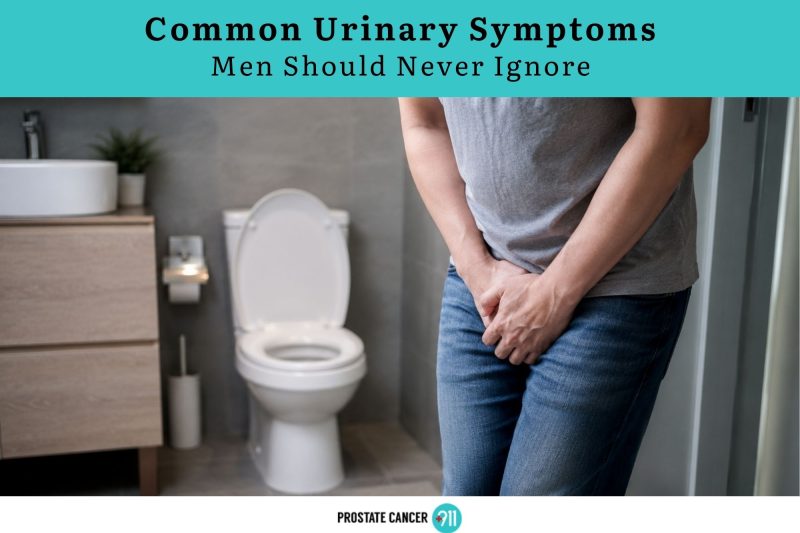 Common Urinary Symptoms Men Should Never Ignore